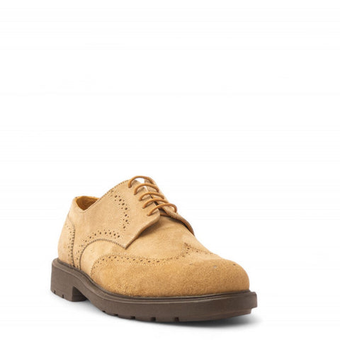 Men Beige Chamois Shoe #4666