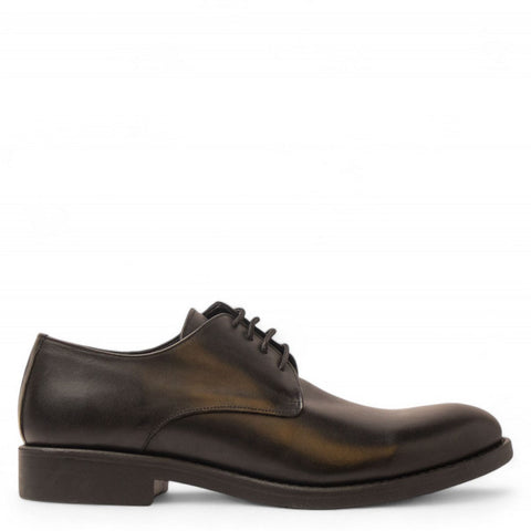 Men Black Leather Shoe #4702