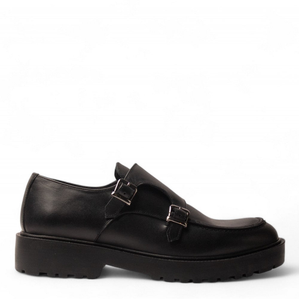 Men Black Leather Shoe #4706