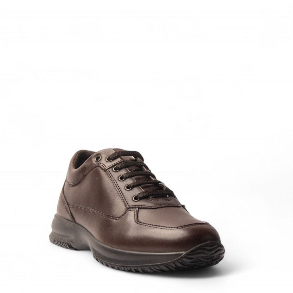 Italian Men Brown Leather Shoe #4744