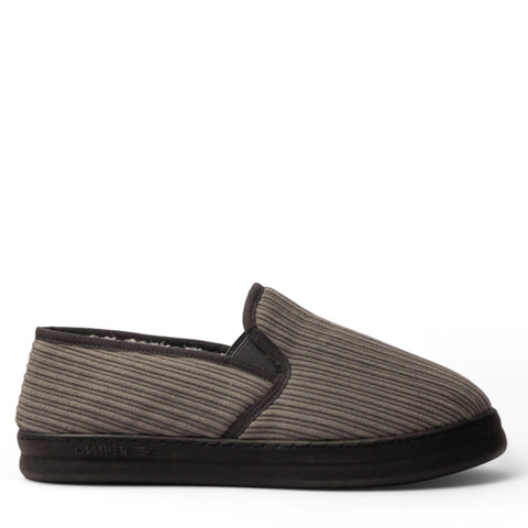 Men Grey Velvet Espadrilles #4764
