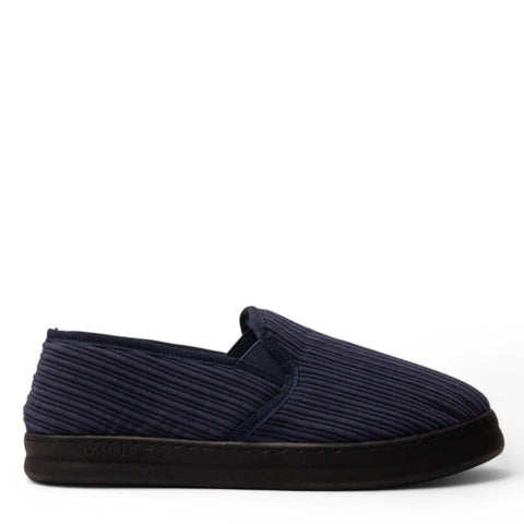 Men Navy Fur Espadrilles #4770