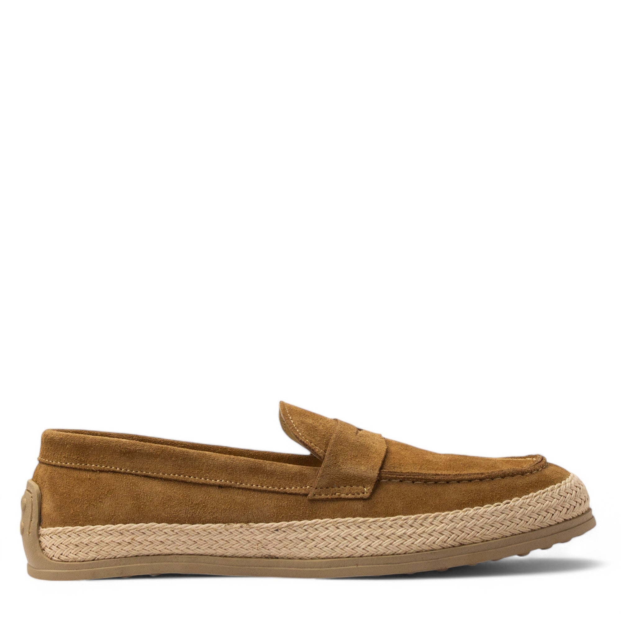 Men Beige Chamois Espadrilles #4778