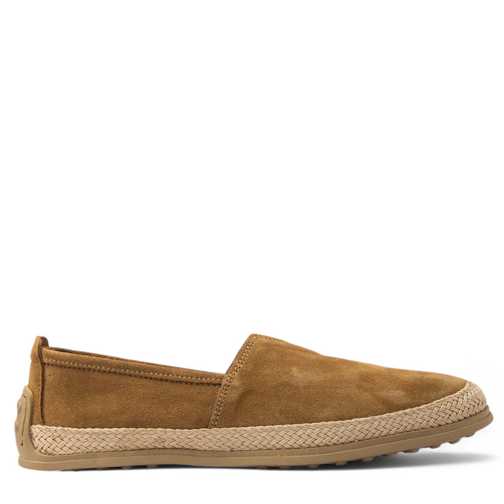 Men Beige Chamois Espadrilles #4785