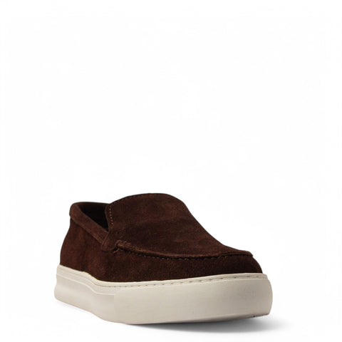 Men Brown Chamois Espadrilles #4798