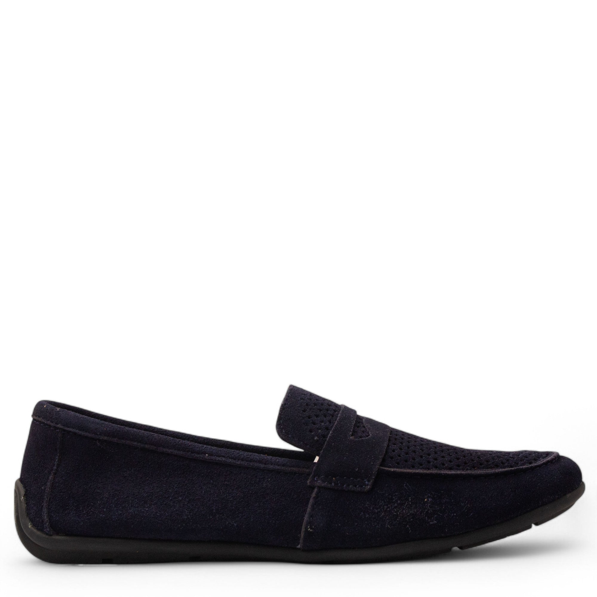 Men Navy Chamois Espadrilles #4805