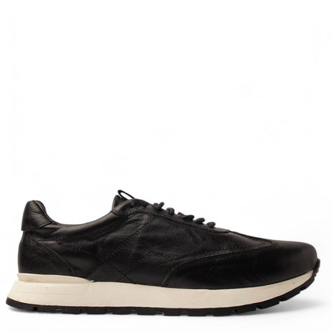 Men Black Leather Shoe #4807