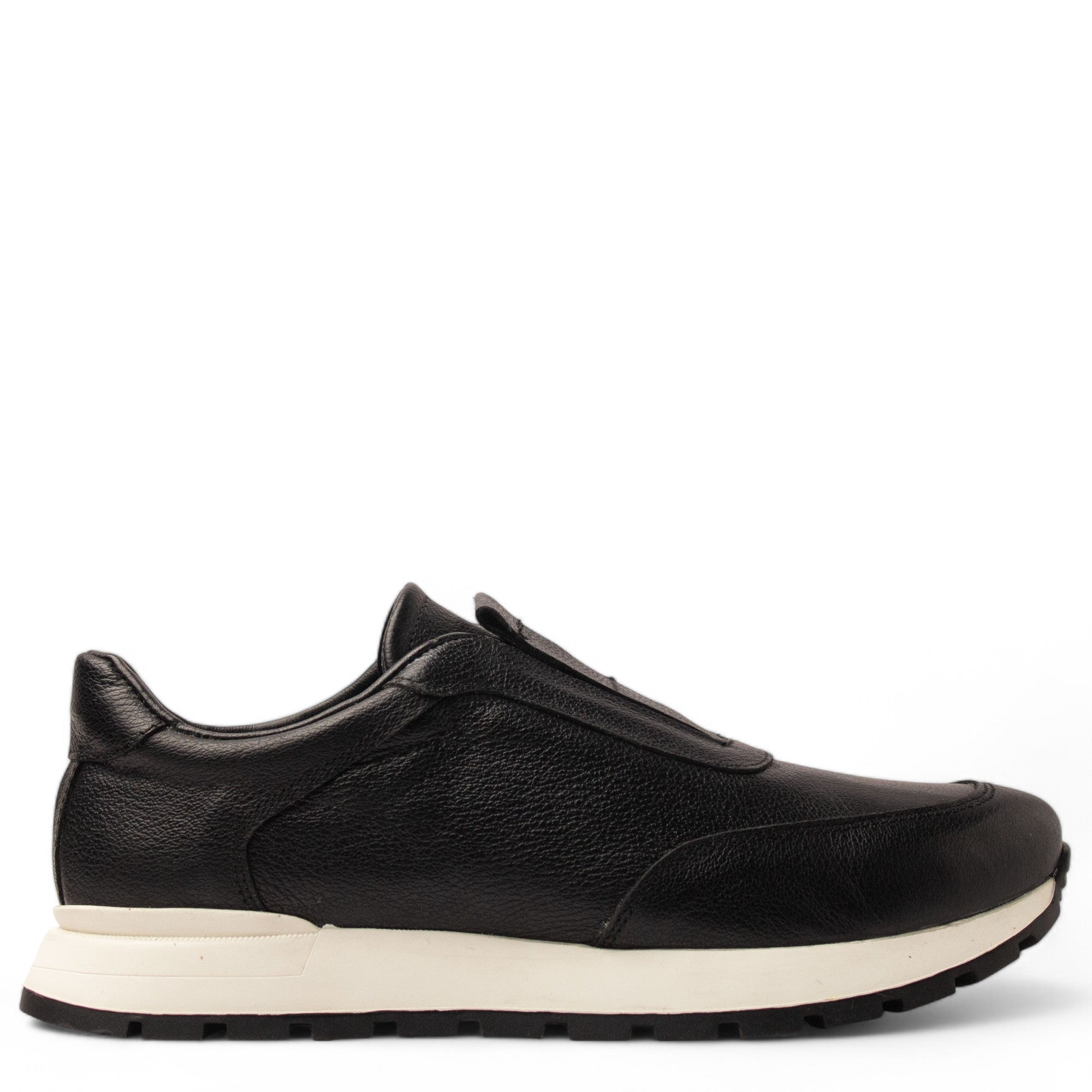 Men Black Chamois Shoe #4809