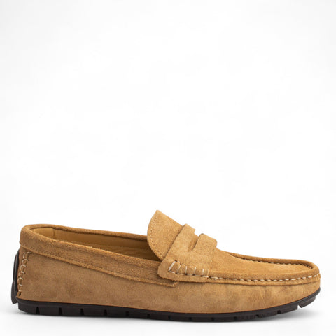 Men Beige Chamois Espadrilles #4825