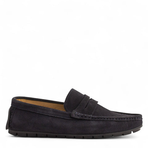 Men Navy Chamois Espadrilles #4826