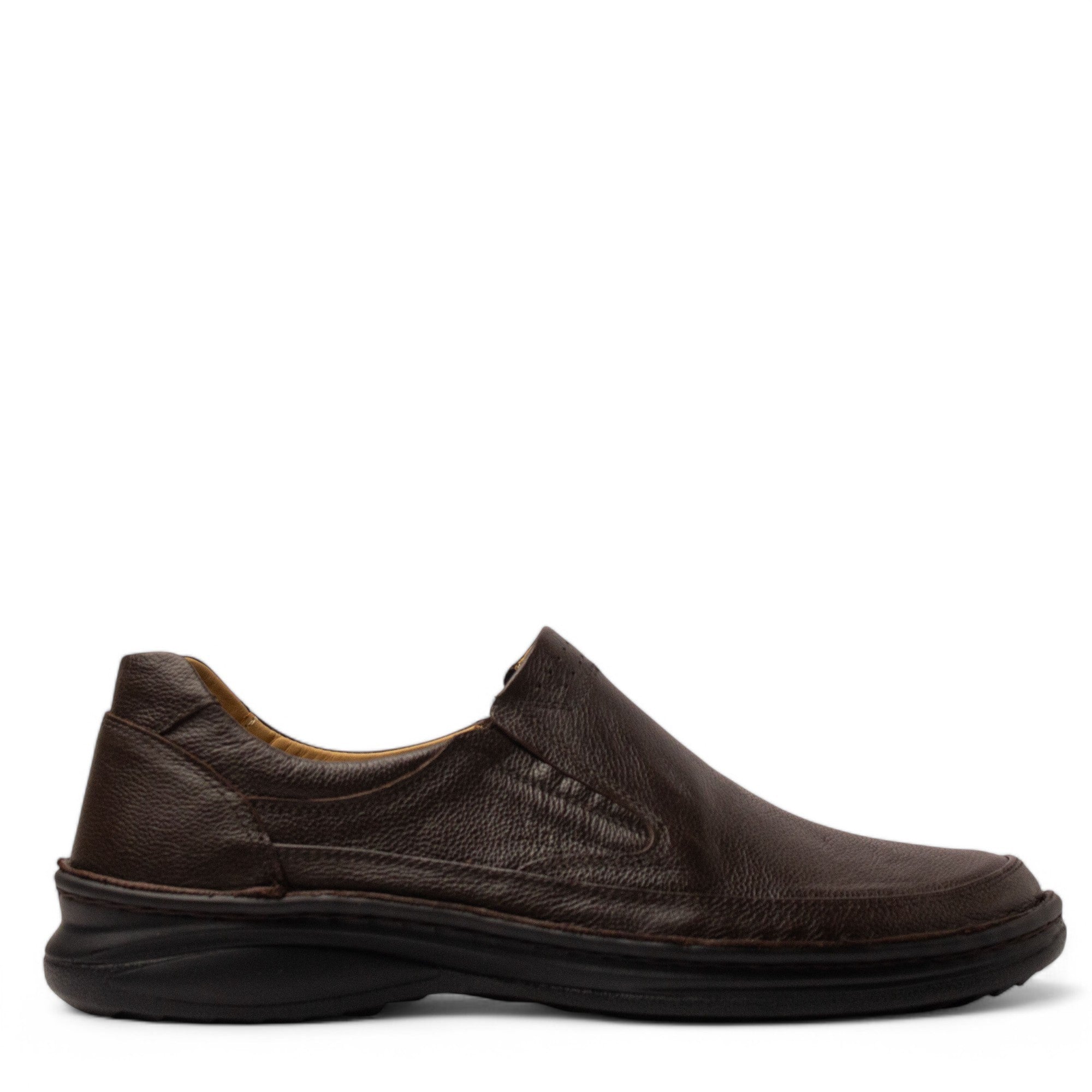 Men Brown Leather Shoe #4842