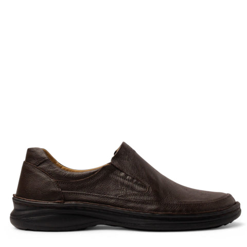 Men Brown Leather Shoe #4842
