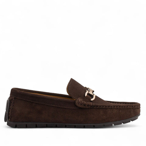 Men Brown Chamois Espadrilles #4863