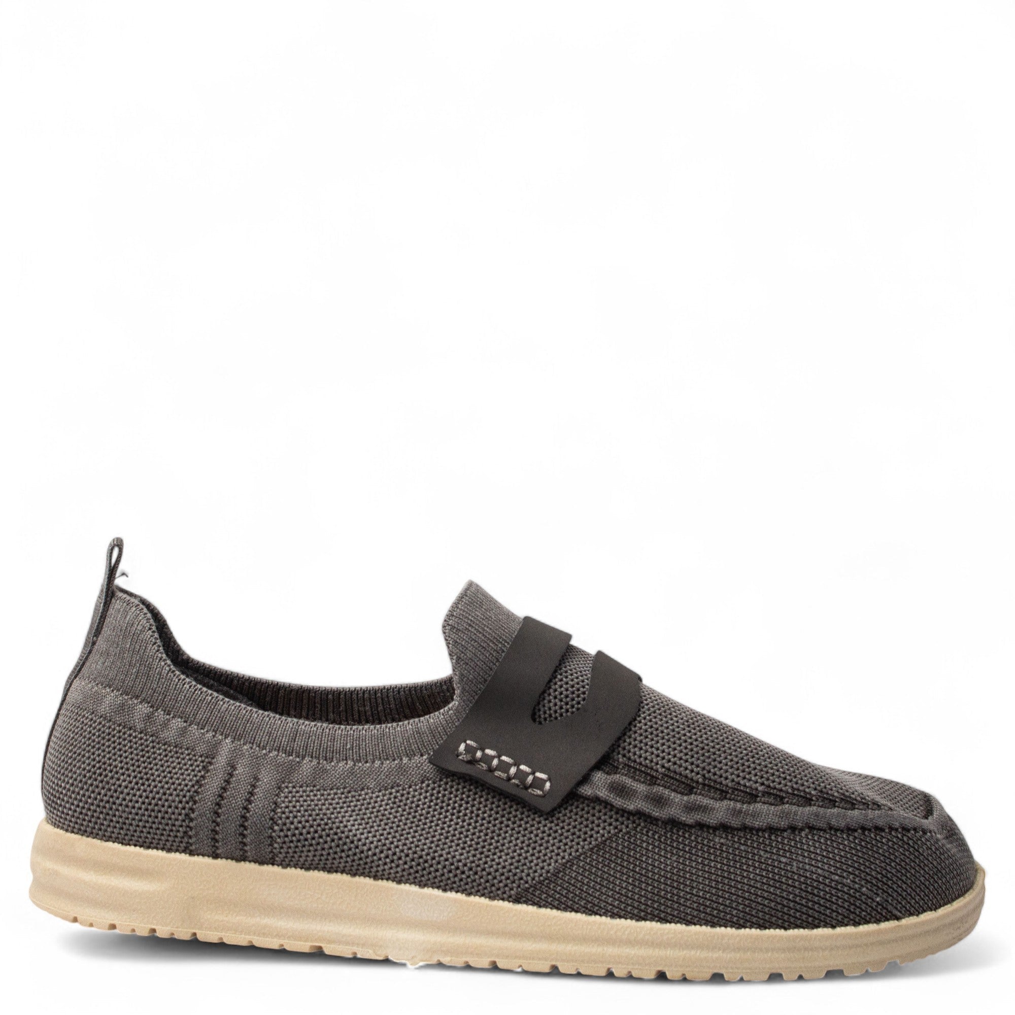 Europeon Union Men Grey Cloth Espadrilles #4925