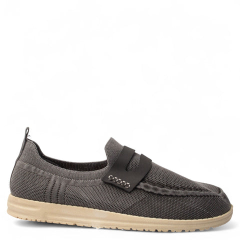 Europeon Union Men Grey Cloth Espadrilles #4925