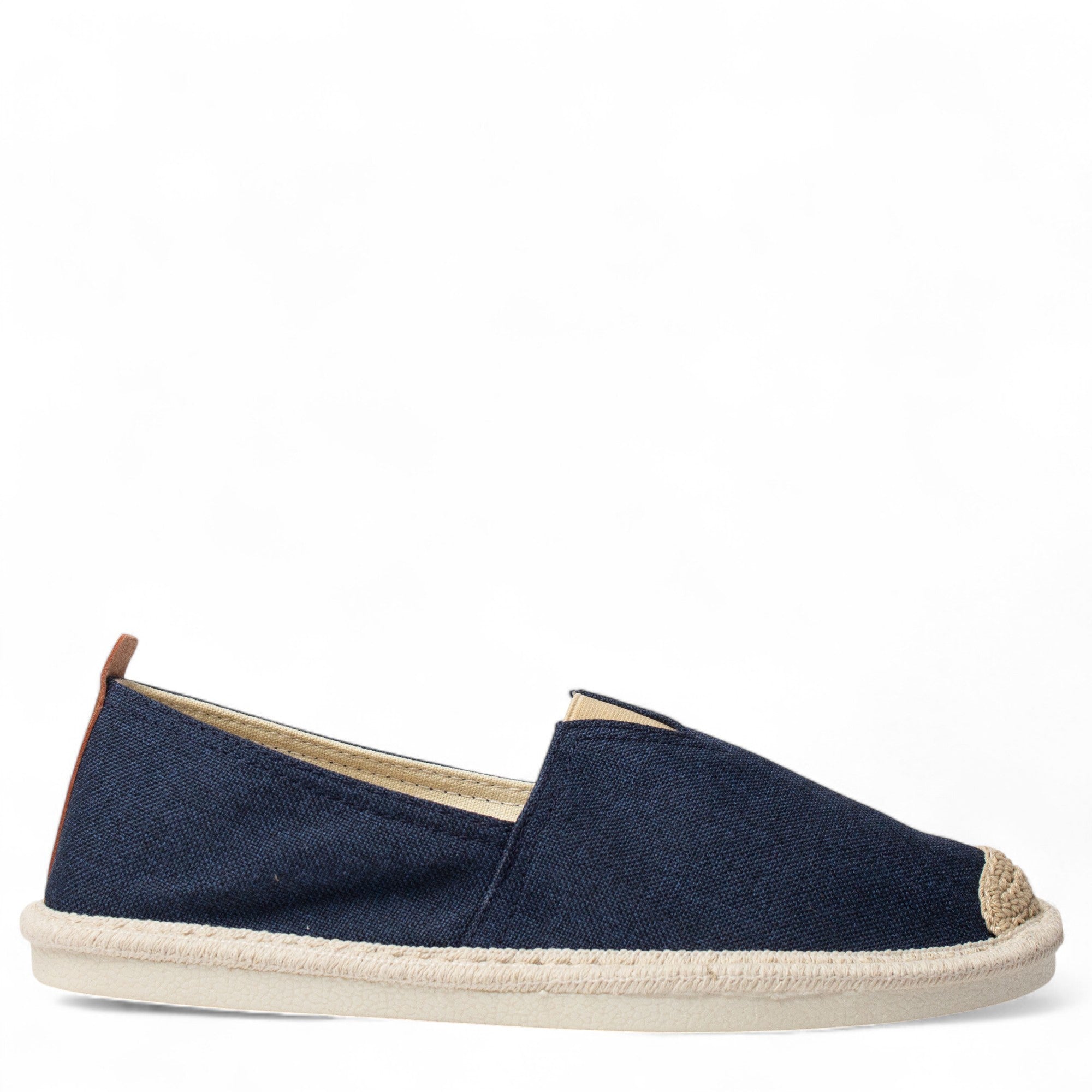 Europeon Union Men Dark Blue Cloth Espadrilles #4928