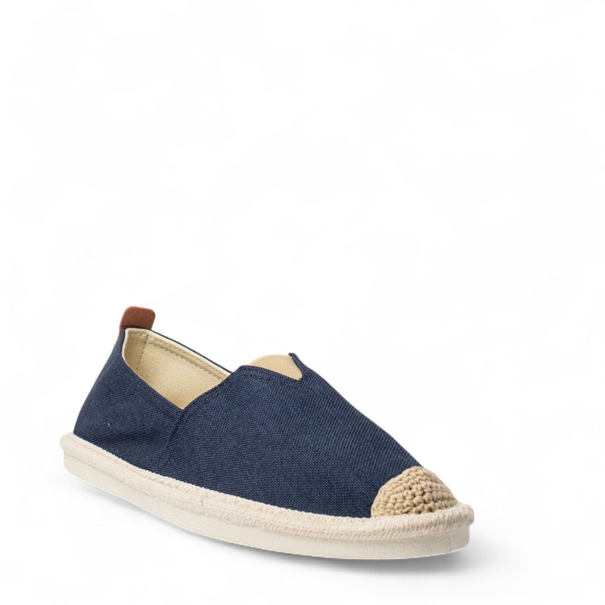 Europeon Union Men Dark Blue Cloth Espadrilles #4928