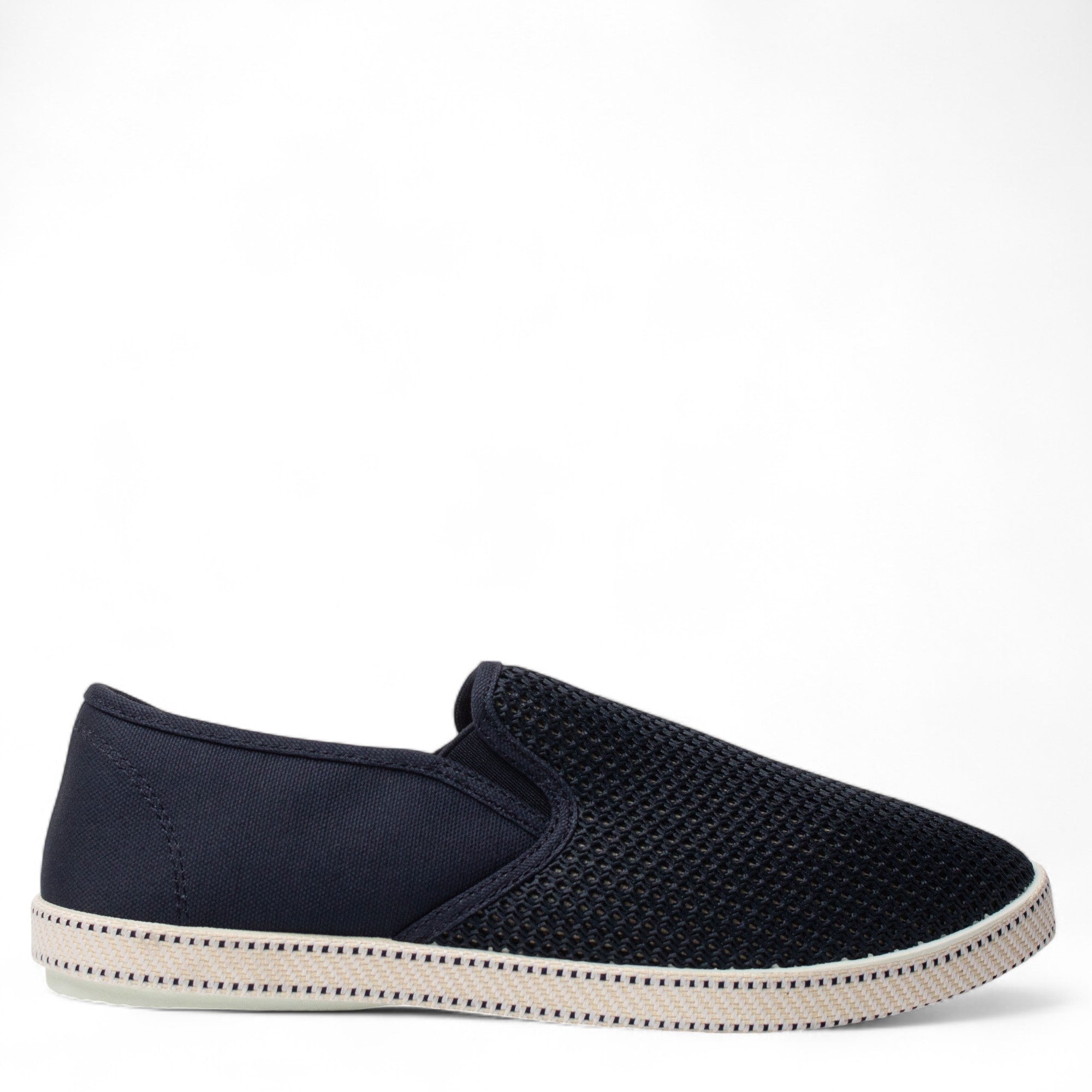 Europeon Union Men Dark Blue Cloth Espadrilles #4930