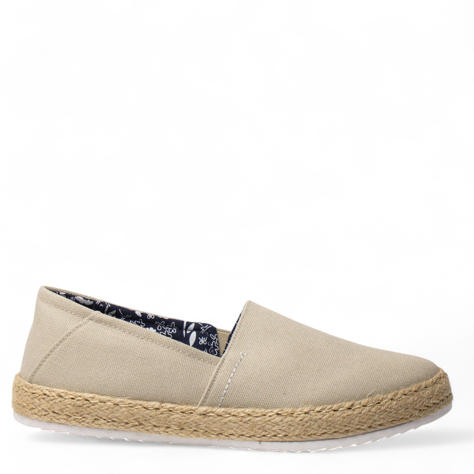 Europeon Union Men Grey Cloth Espadrilles #4933