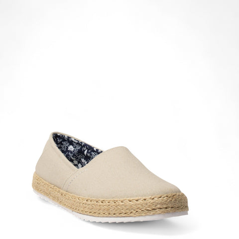 Europeon Union Men Grey Cloth Espadrilles #4933