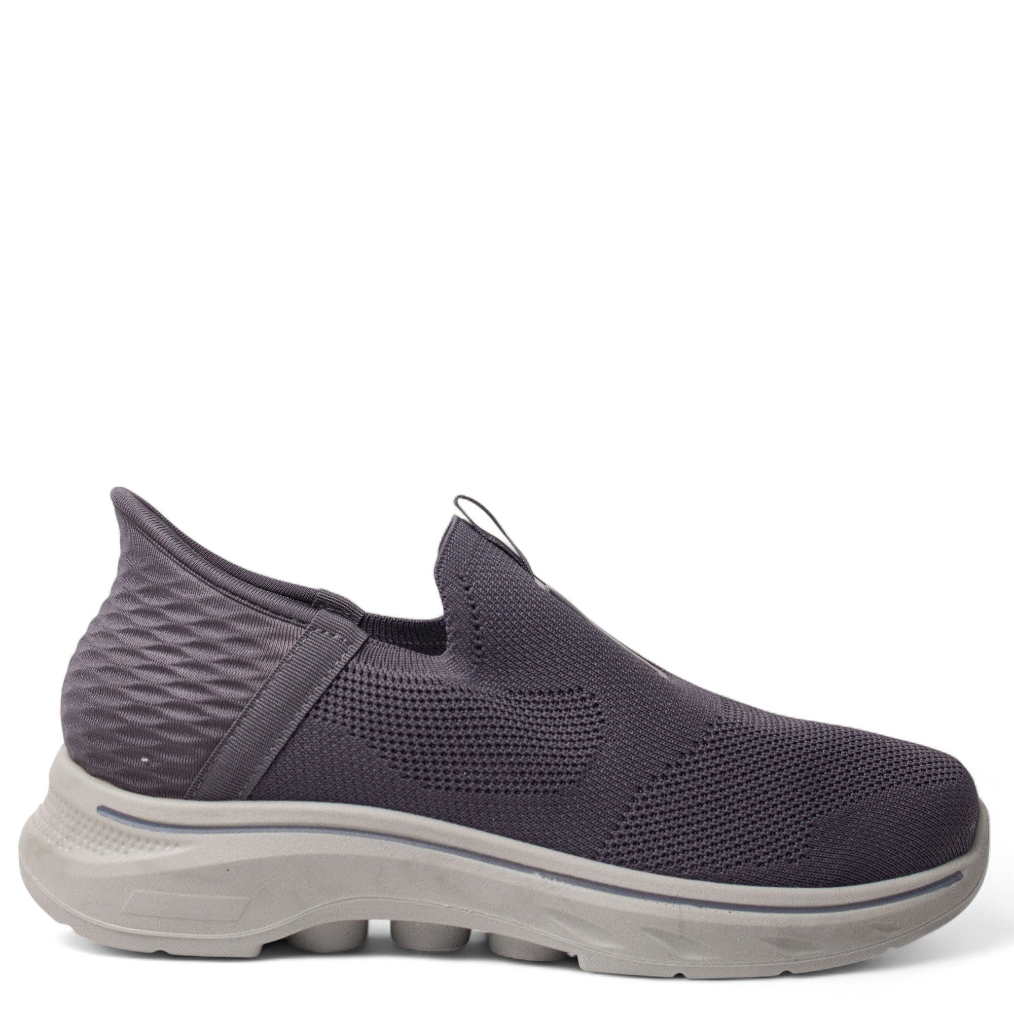 Europeon Union Men Grey Cloth Shoes #4936