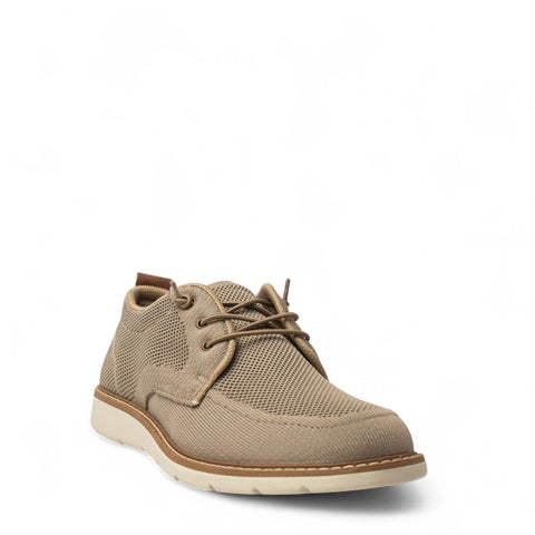 Italian Men Grey Cloth Shoes #4982