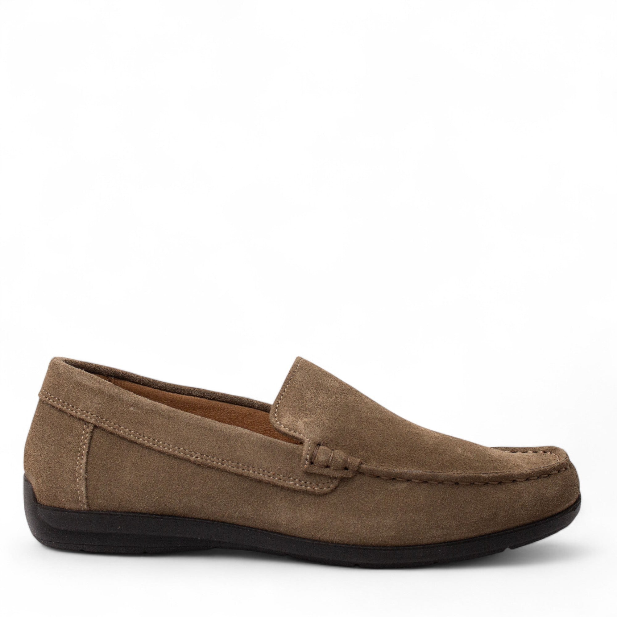 Italian Men Beige Chamois Espadrilles #4987