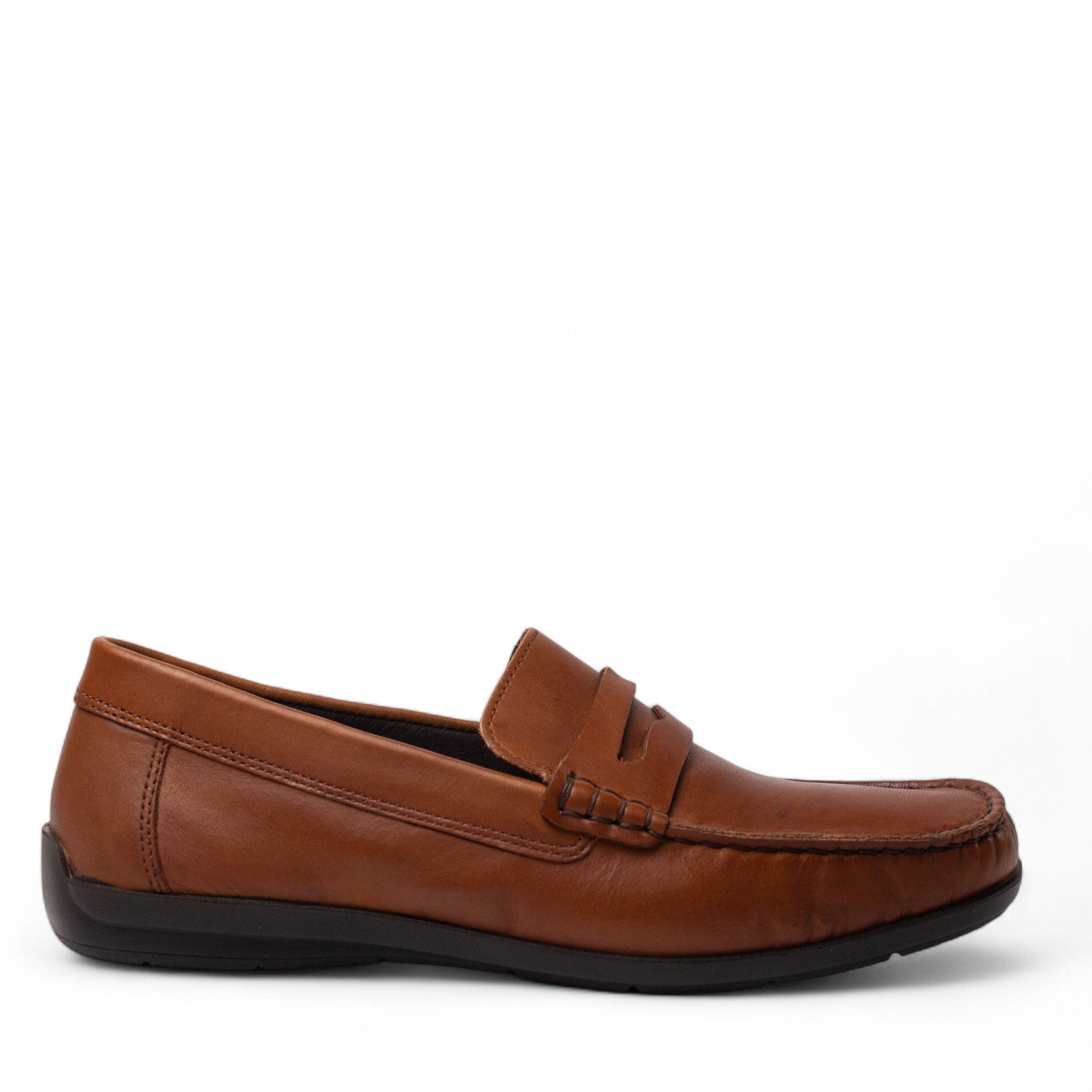 Italian Men Havan Leather Espadrilles #4989