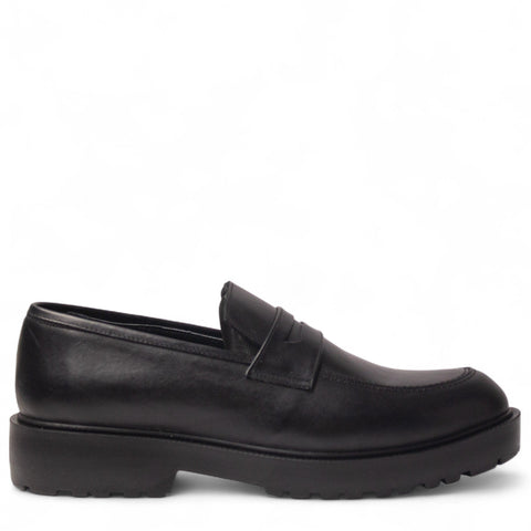 Men Black Leather Shoes #5007