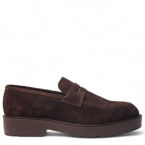 Men Brown Chamois Shoes #5009