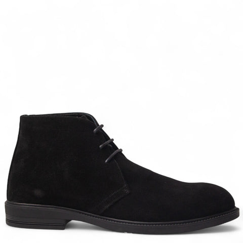 Men Black Chamois HalfBoot #5021