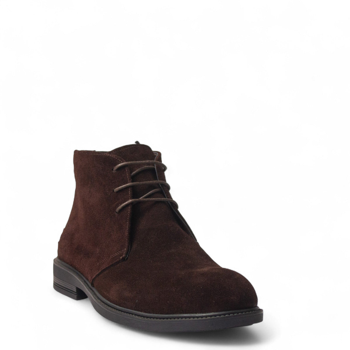 Men Brown Chamois HalfBoot #5022