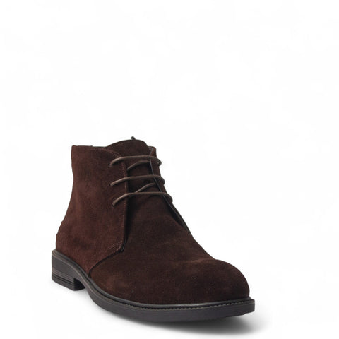 Men Brown Chamois HalfBoot #5022
