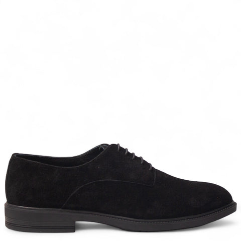 Men Black Chamois Shoes #5041