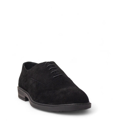 Men Black Chamois Shoes #5041