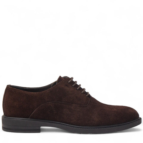 Men Brown Chamois Shoes #5042