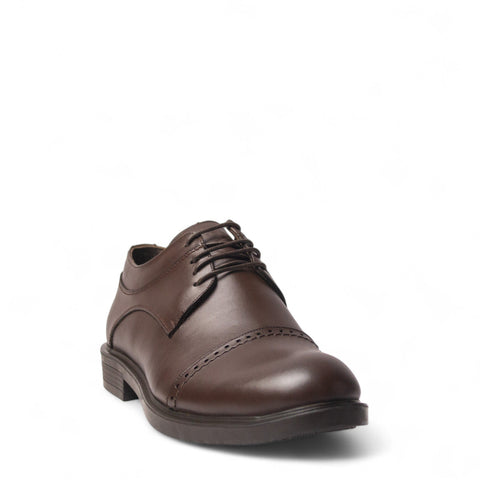 Men Brown Leather Shoes #5051
