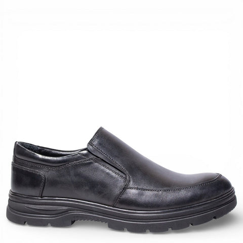 Men Black Leather Shoes #5061