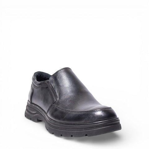 Men Black Leather Shoes #5061
