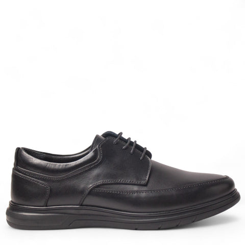 Men Black Leather Shoes #5065