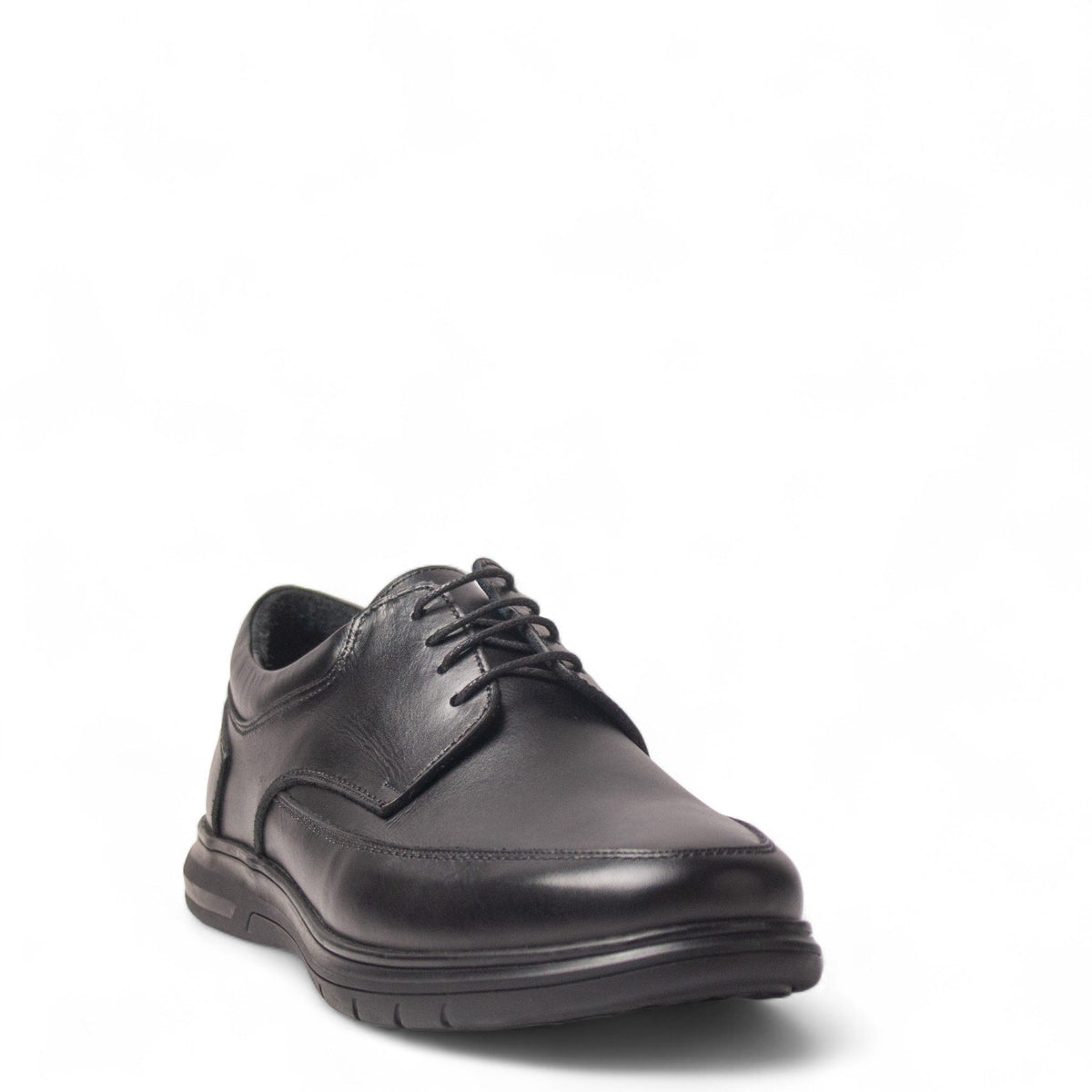 Men Black Leather Shoes #5065
