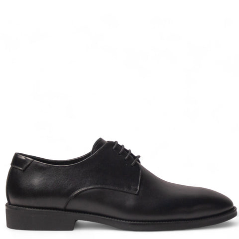 Men Black Leather Shoes #5067