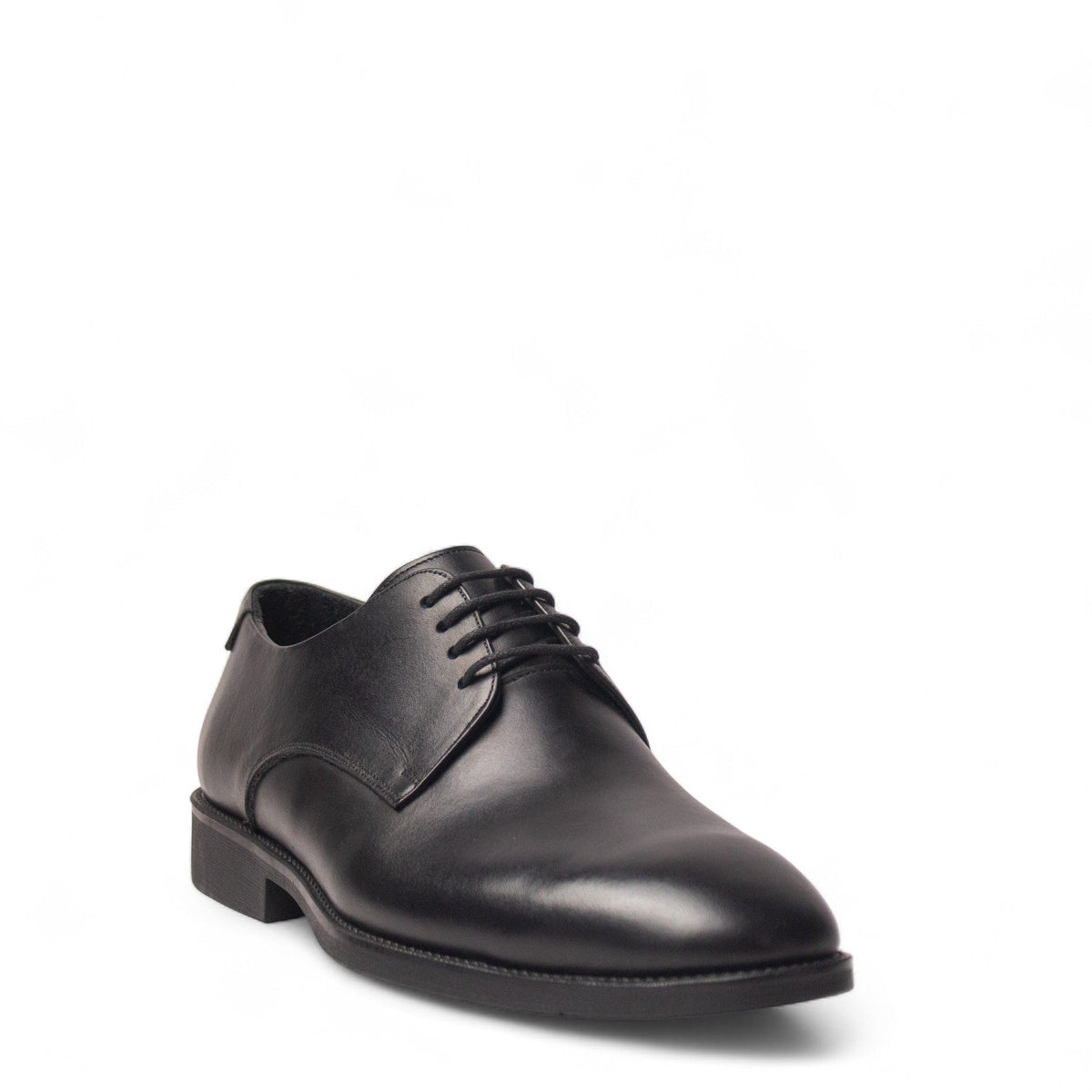 Men Black Leather Shoes #5067
