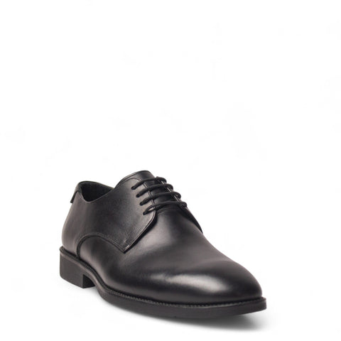 Men Black Leather Shoes #5067