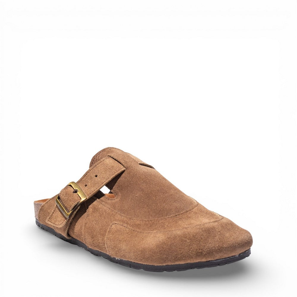 Men Beige Chamois Wedges #5069