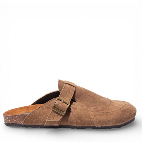 Men Beige Chamois Wedges #5069