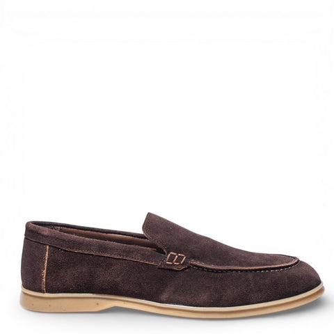 Men Brown Chamois Shoes #5079