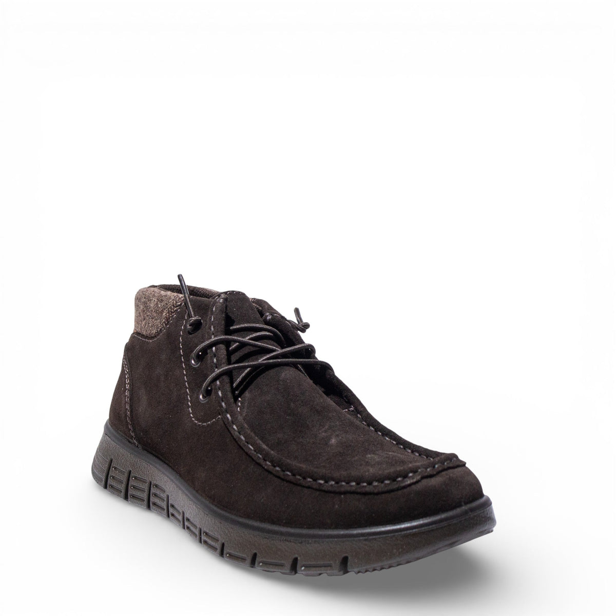 Italian Men Brown Chamois HalfBoot #5111