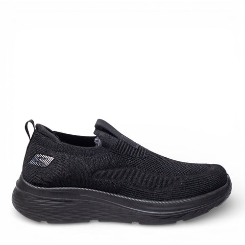 EuropeonUnion Men Black Cloth Shoes #5115