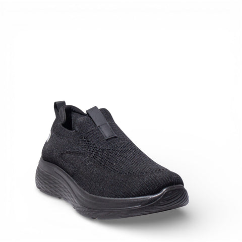 EuropeonUnion Men Black Cloth Shoes #5115